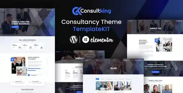 Consultking Business Elementor Theme Kit