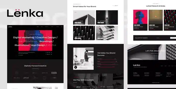 Lenka Digital Agency Elementor Theme Kit