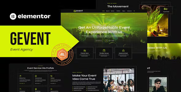 Gevent-Event-Agency-Elementor-Template-Kit