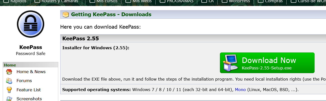 descargar keeepass2 descargar keeepass2