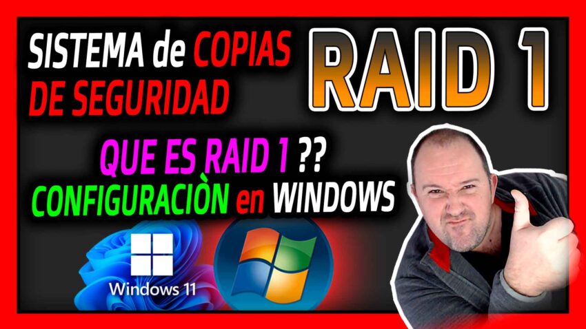 3. Que es RAID 1 - Como Poner un sistema de seguridad RAID 1 en Tu Windows - 2024
