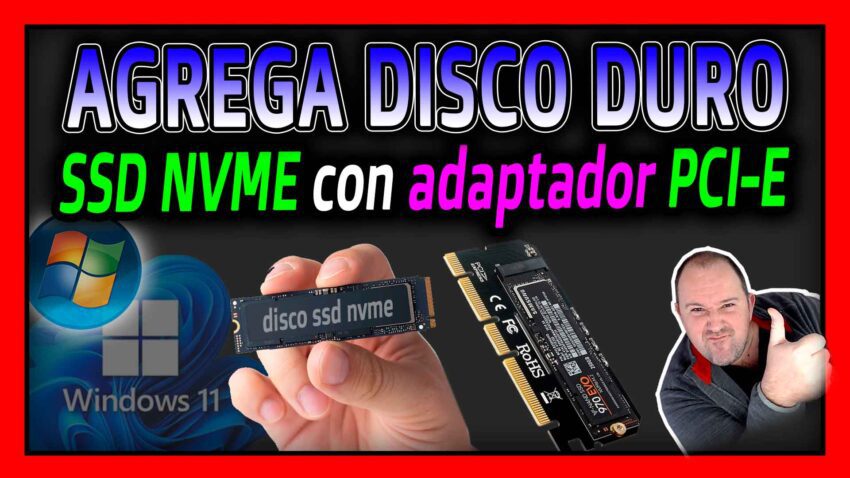 Como AMPLIAR ALMACENAMIENTO o DISCOS DUROS de PC usando slots PCI-e de placa base