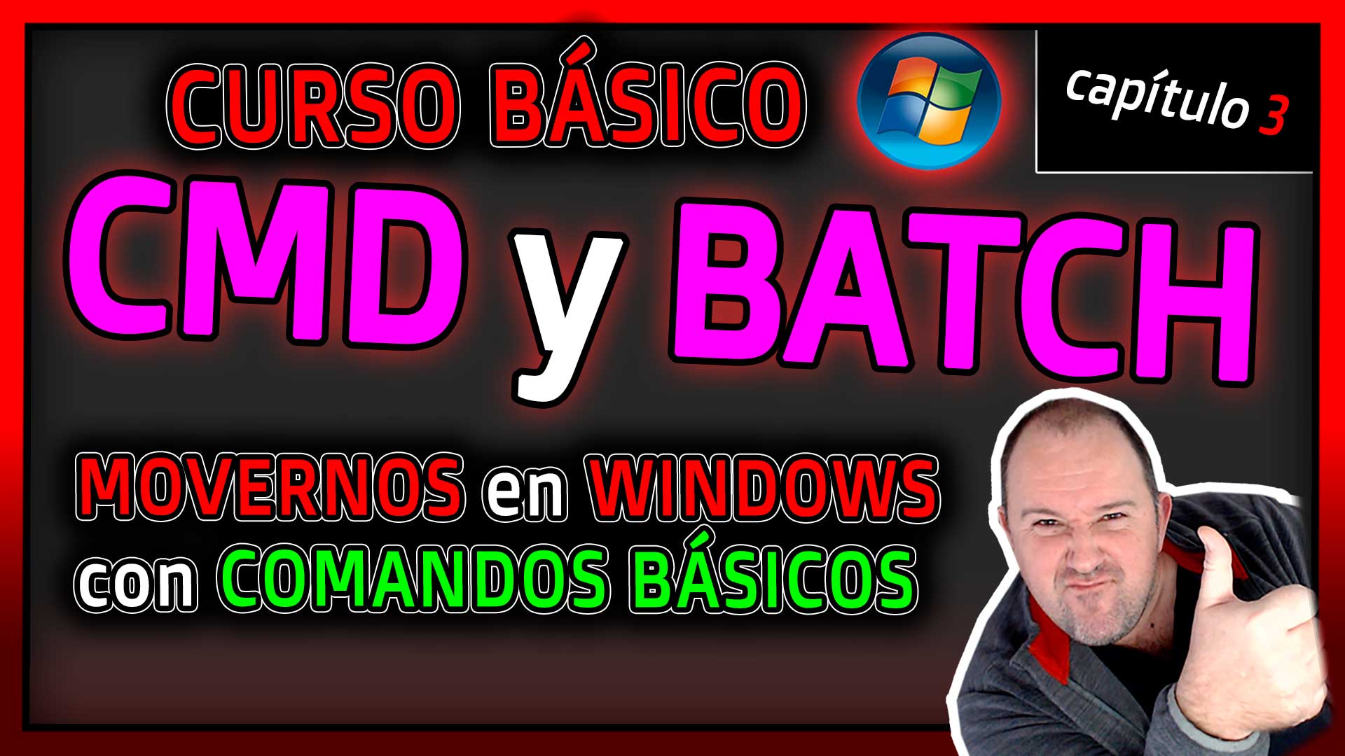 CMD y BATCH | 3. Movernos por WINDOWS con CMD comandos Básicos